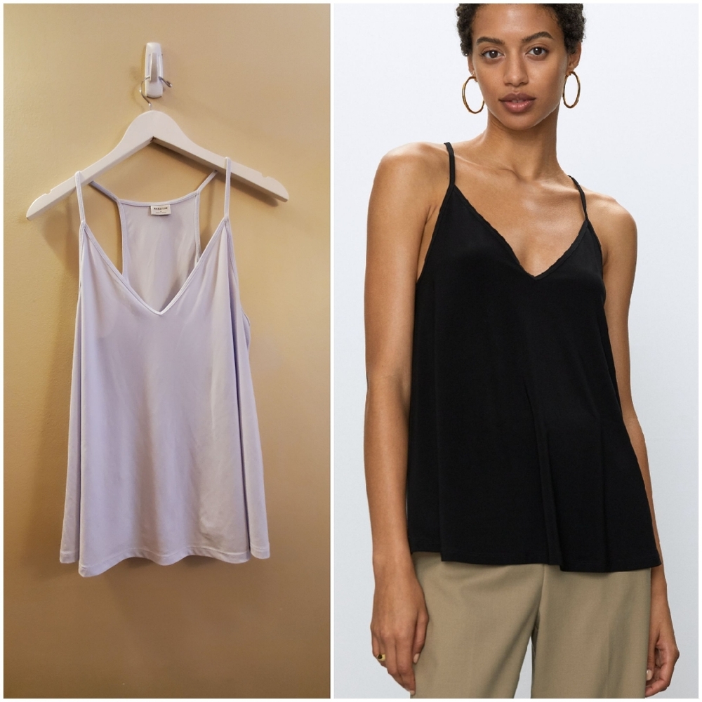 Wilfred Babaton Calibri Tank top Medium size, ice blue colour